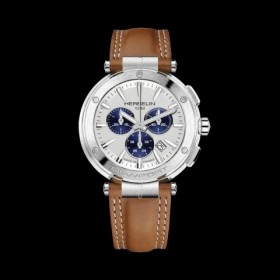 Montre HERBELIN, Chrono NE+WPORT, Homme sur cuir