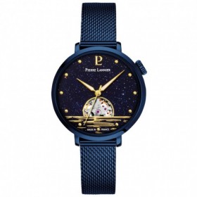 Montre Femme AUSTRALE Bleu Cadran Bleu Bracelet Acier